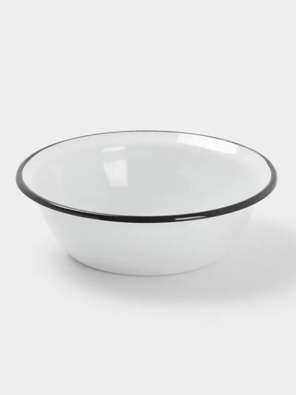 Миска 1 л белая (без декора)