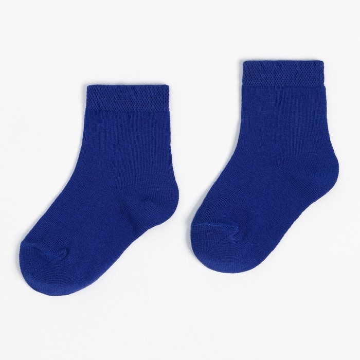 Носки детские, цвет василёк, размер 9-10 Носки детские, цвет василёк, размер 9-10