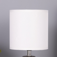 Лампа настольная "Исида" 1х40Вт Е14 темно-зеленый 14х14х28см