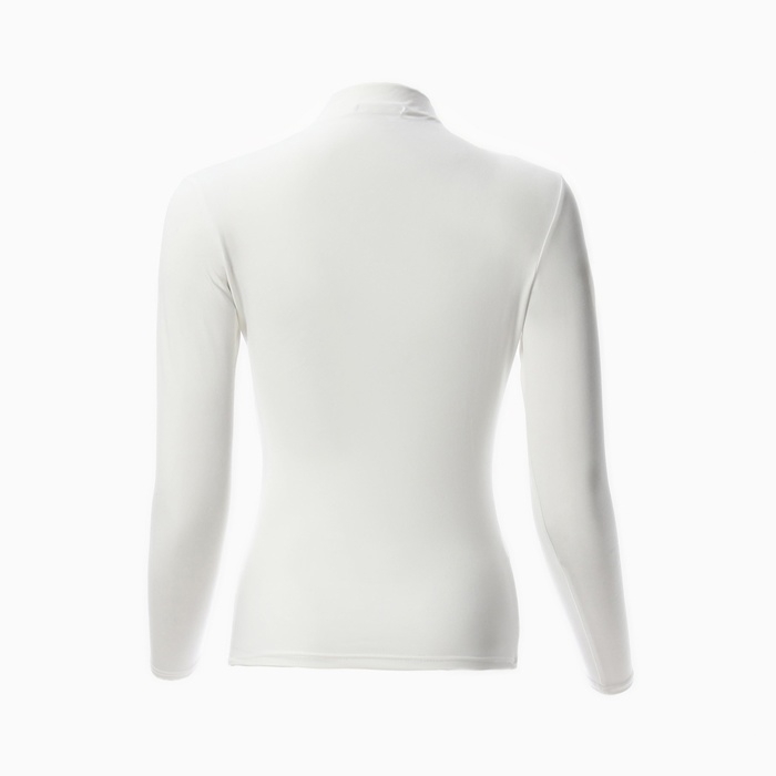 Лонгслив женский с драпировкой MIST Classic Collection, размер 46, молочный