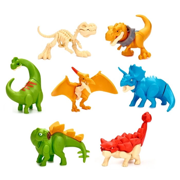 Игрушка - сюрприз Funny Box &laquo;Динозаврики&raquo;: фигурка, наклейки