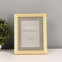 Фоторамка пластик "Lucy" 15х20 см, золото