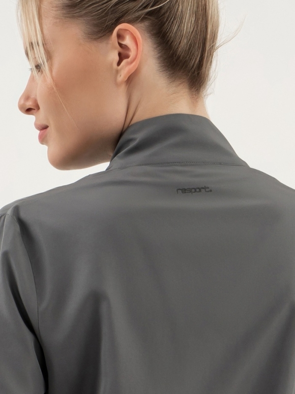 Ветровка женская Resport, р. 42, цвет серый, спортивная Ветровка женская Resport, р. 42, цвет серый, спортивная