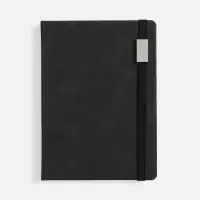 Ежедневник Urban Metal, недатированный, черный