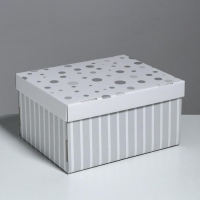 Коробка подарочная складная, упаковка, «Стильный дом», 31 х 25.5 х 16 см Коробка подарочная складная, упаковка, «Стильный дом», 31 х 25.5 х 16 см