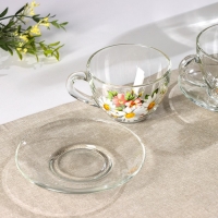 Набор чайный «Ромашковое поле», 200 мл, в чемоданчике Набор чайный «Ромашковое поле», 200 мл, в чемоданчике