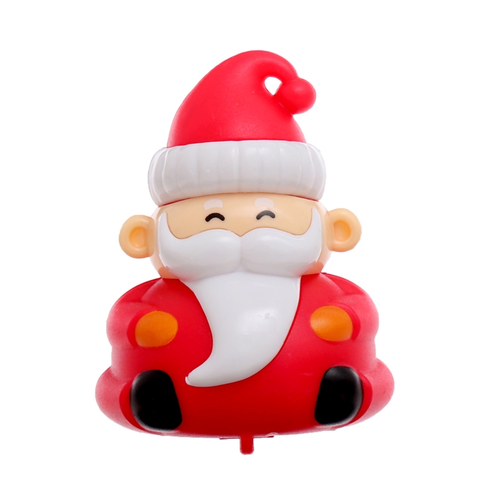 Игровой набор &laquo;Новогодний сюрприз&raquo; с фигуркой, машинкой и 15 наклейками, цвет МИКС