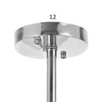 Люстра "Миранда" 5хЕ27 40Вт хром 59х59х26см BayerLux