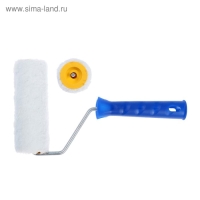 Валик ТУНДРА, искусственный мех, 140 мм, рукоятка d=6 мм, D=42 мм, ворс 12 мм Валик ТУНДРА, искусственный мех, 140 мм, рукоятка d=6 мм, D=42 мм, ворс 12 мм