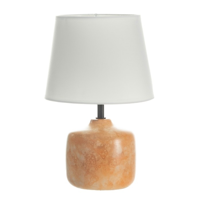 Настольная лампа "Хильда" Е14 40Вт оранжевый 20х20х31см RISALUX