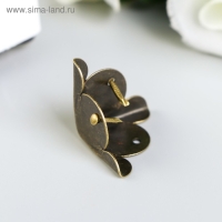 Уголок металл "Треугольник" набор 10 шт+гвозд. бронза 1,8х1,8 см Уголок металл "Треугольник" набор 10 шт+гвозд. бронза 1,8х1,8 см