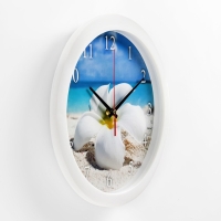 Часы настенные, d-28 см, интерьерные, "Цветок", бесшумные Часы настенные, d-28 см, интерьерные, "Цветок", бесшумные