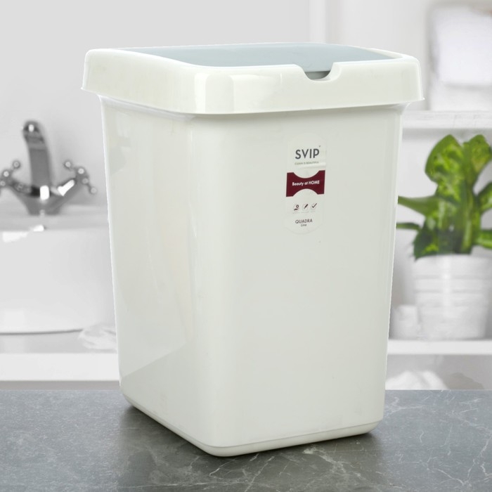 Контейнер для мусора Svip &laquo;Квадра&raquo;, 25 л, цвет МИКС