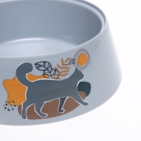 Миска "Cats" 0,3л серый Миска "Cats" 0,3л серый