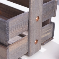 Ящик, 23х16х9/28 см, ель