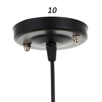 Светильник BayerLux 1648/1 E27 40Вт черный 29х29х27 см