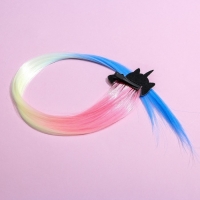 Заколки для волос , цветная прядь «Ты чудо!» Заколки для волос , цветная прядь «Ты чудо!»