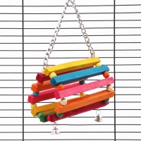 Качели для птиц "Туннель" с колокольчиками, 16 х 15 см Качели для птиц "Туннель" с колокольчиками, 16 х 15 см