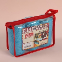 Бигуди &laquo;Липучка&raquo;, d = 6 см, в косметичке, 6 шт, цвет МИКС