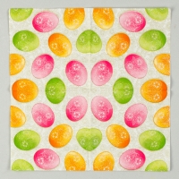 Салфетки бумажные &laquo;Пасхальные яйца&raquo; 25х25 см, набор 20 шт.