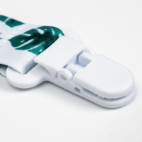 Держатель для соски - пустышки &laquo;Листья&raquo;, на ленте