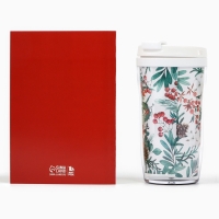 Новый год. Подарочный набор: ежедневник А6 80 листов и термостакан 250 мл «Мечтай в Новом году» Новый год. Подарочный набор: ежедневник А6 80 листов и термостакан 250 мл «Мечтай в Новом году»