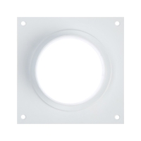 Фланец "КосмоВент" ЛФ100, выход d=100 мм, присоединительный, квадратный