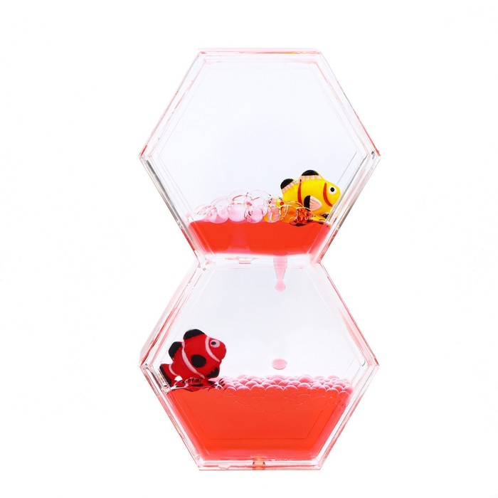 Гелевые часы "Токон", антистресс, 12 х 7 см