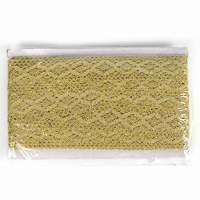 Тесьма золотая прямая 3,7  намотка 25 метров