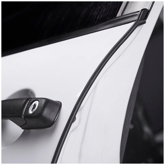 Защитный молдинг дверей TORSO, длина 5 м, черный