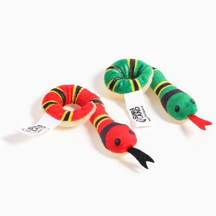 Новый год! Мягкий магнит &laquo;Змейка&raquo;, 7 см, цвет МИКС