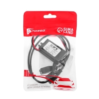 Преобразователь напряжения TORSO, 12 - 5 В, 2 USB, 3 А Преобразователь напряжения TORSO, 12 - 5 В, 2 USB, 3 А