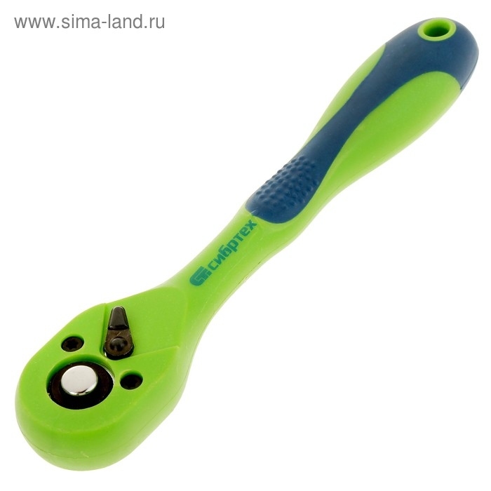 Ключ-трещотка Ключ-трещотка "СИБРТЕХ", 1/4", двухкомпонентная рукоятка