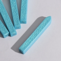 Сургуч для печати стержень "Бирюза" перламутр 1,1х1,1х9 см Сургуч для печати стержень "Бирюза" перламутр 1,1х1,1х9 см