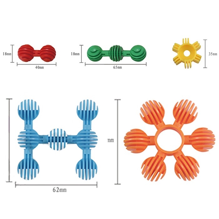 Конструктор обучающий &laquo;Молекулы&raquo;, 34 детали