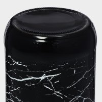 Банка стеклянная для сыпучих продуктов &laquo;Марбл&raquo;, 660 мл