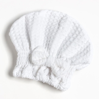 Набор для бани и ванной Этель &laquo;Вафля&raquo; полотенце 70*140 см+чалма 21*25 см, цв.белый