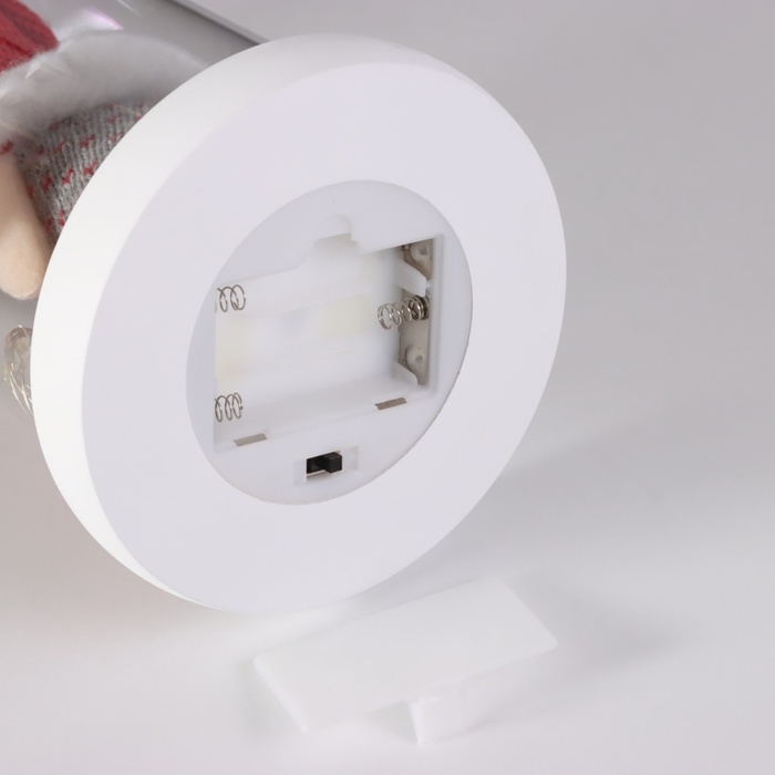 Ночник &laquo;Ангел&raquo;  LED 3хААА красный 11х11х22,5см