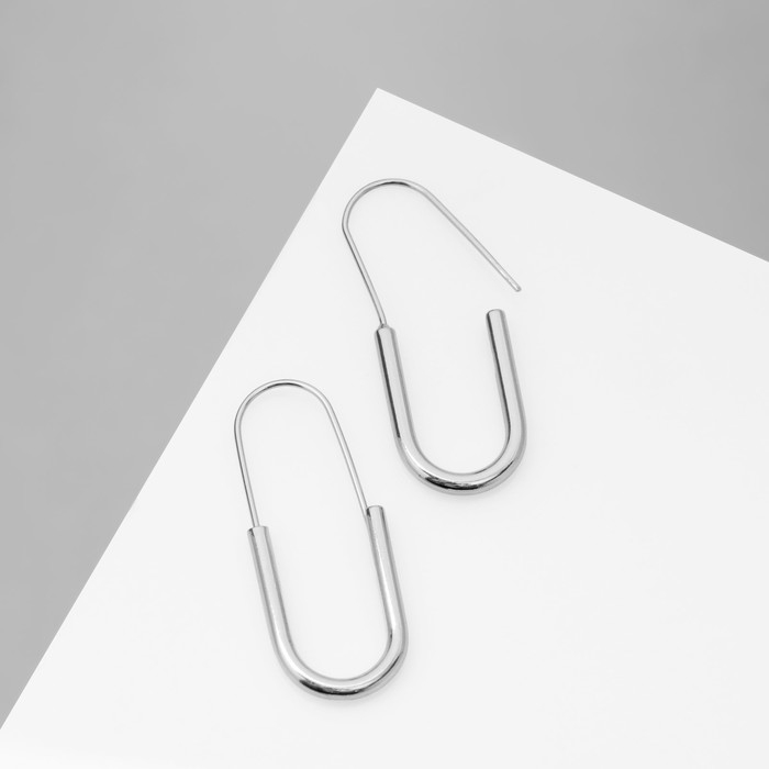 Серьги металл &laquo;Богема&raquo; булавки, цвет серебро