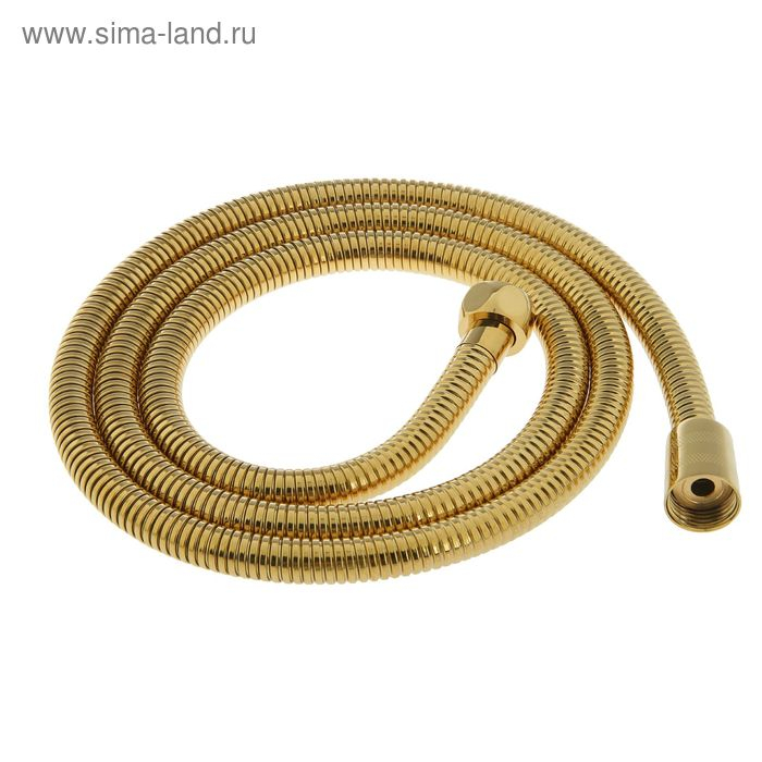 Душевой шланг Accoona G64, 150 см, латунная гайка, латунный конус, цвет золото Душевой шланг Accoona G64, 150 см, латунная гайка, латунный конус, цвет золото