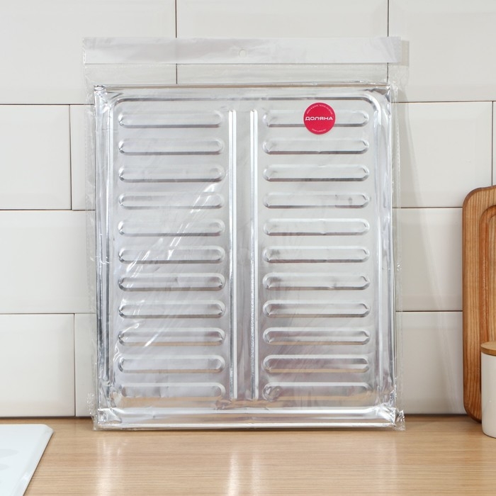 Защитное покрытие для газовой плиты Доляна, 84&times;32,5 см
