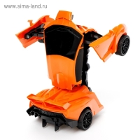 Робот инерционный «Автобот», трансформируется при столкновении, цвета МИКС Робот инерционный «Автобот», трансформируется при столкновении, цвета МИКС