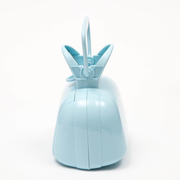 Совок для уборки за собаками с карманом для пакетов, 15,5 см х 9,5 см х 13 см, голубой Совок для уборки за собаками с карманом для пакетов, 15,5 см х 9,5 см х 13 см, голубой