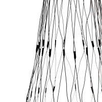 Гирлянда &laquo;Сеть&raquo; d=1.5 м с кольцом на ёлку, IP20, тёмная нить, 204 LED, свечение мульти, 8 режимов, 220 В