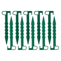 Набор колышков для зажима укрывного материала, h = 14 см, набор 10 шт., Greengo