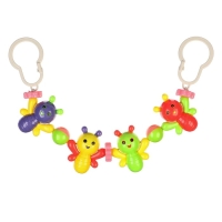 Растяжка на коляску/кроватку &laquo;Веселые бабочки&raquo;, 4 игрушки, Крошка Я