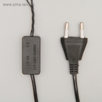 Светодиодное дерево 1.5 м, 224 LED, мерцание, 220 В, свечение розовое