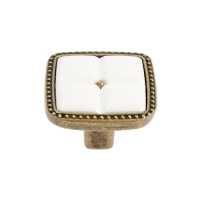 Ручка кнопка ELEGANT, керамическая, цвет бронза Ручка кнопка ELEGANT, керамическая, цвет бронза