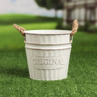 Кашпо "Ведерко оригинальное" МИКС, 16х16х15см Кашпо "Ведерко оригинальное" МИКС, 16х16х15см