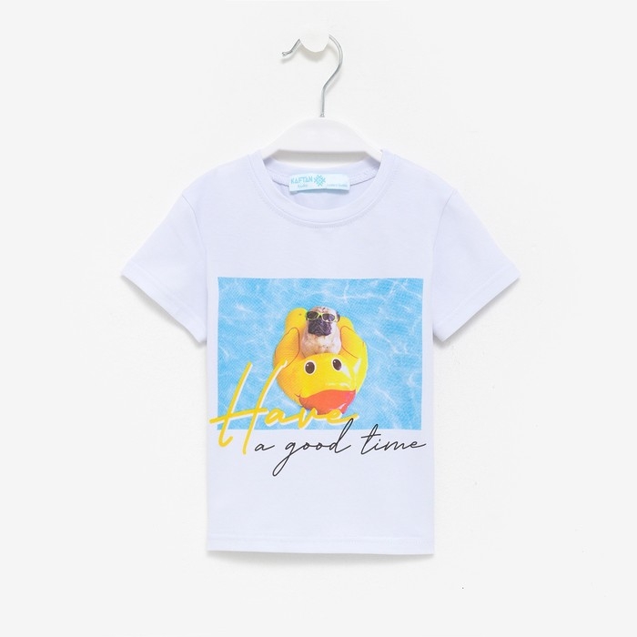 Футболка детская KAFTAN Good time р.30 (98-104)